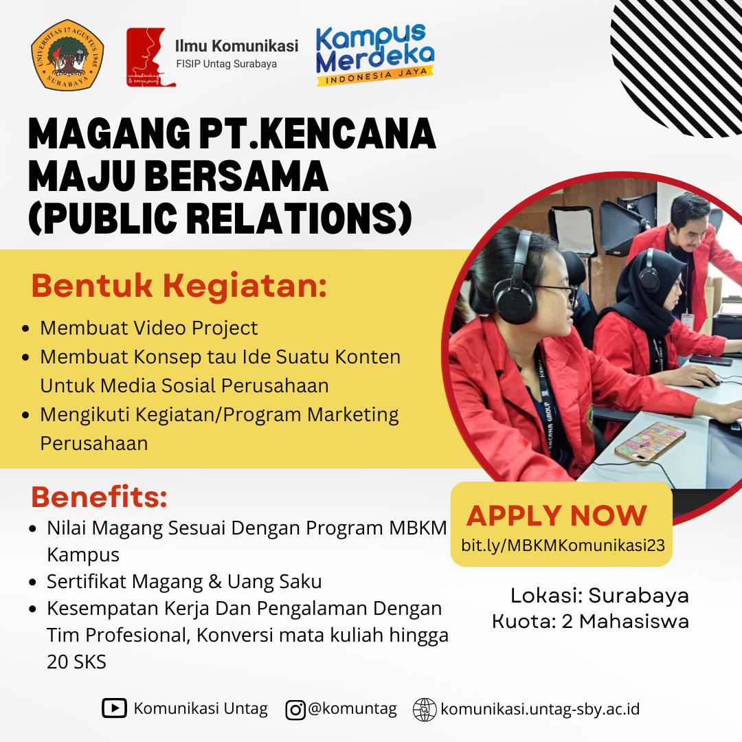 MAGANG PT.KENCANA MAJU BERSAMA (PUBLIC RELATIONS)