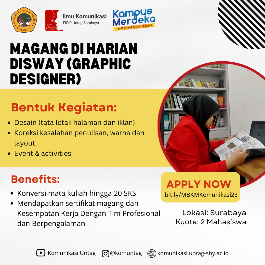 MAGANG DI HARIAN DISWAY (Graphic Designer)