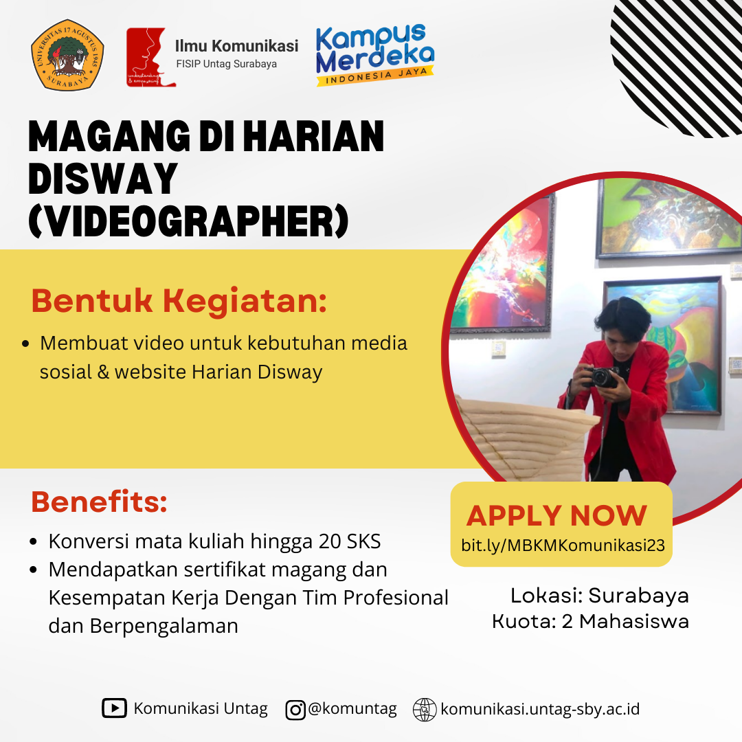 MAGANG DI HARIAN DISWAY (Videographer)