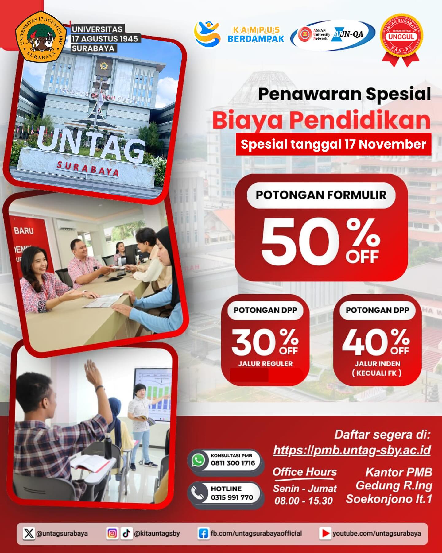 Spesial di tanggal 17 November 2025