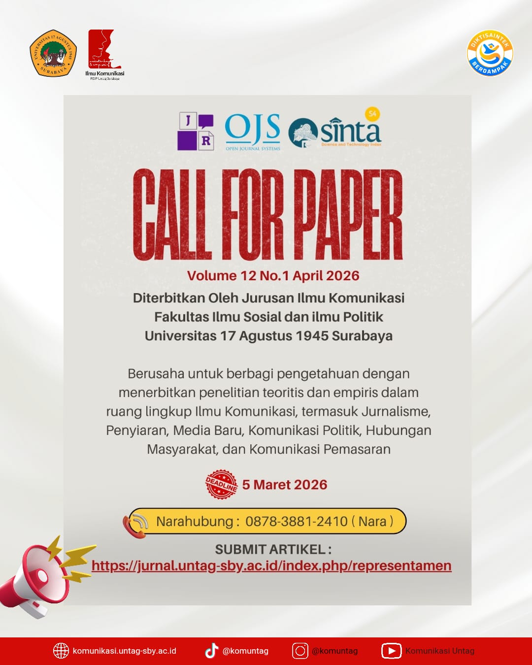 Representamen Call for Paper