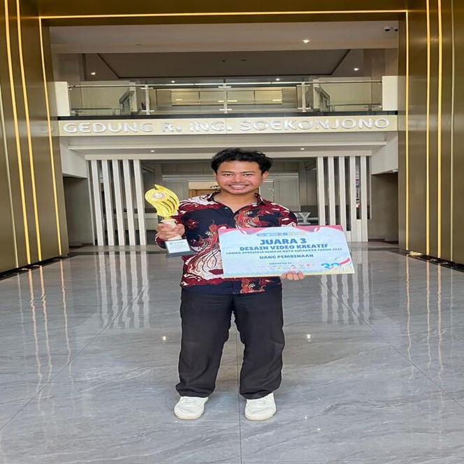 Novval Raih Juara 3 Lomba Video Kreatif Tingkat Nasional