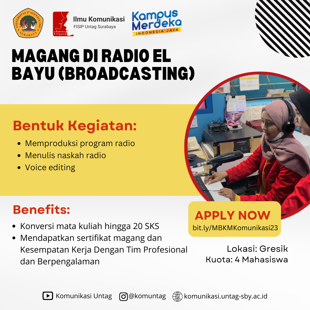 MAGANG DI RADIO EL BAYU (BROADCASTING)