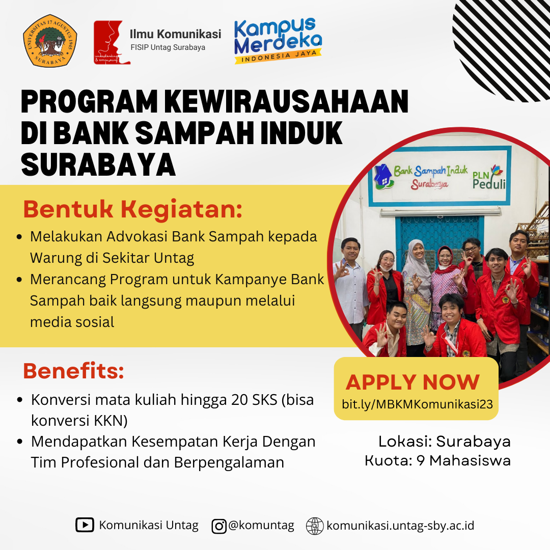 PROGRAM KEWIRAUSAHAAN di BANK SAMPAH INDUK SURABAYA