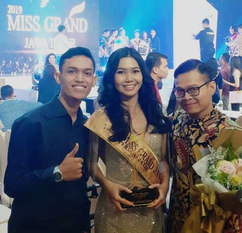 MAHASISWI FISIP UNTAG RAIH GELAR MISS GRAND JAWA TIMUR PERSAHABATAN 2019