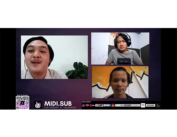 Talkshow Musik Indie dan Konser Penggalangan Dana Covid-19