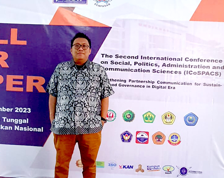 Paparkan Kajian Riset Model PR dan Pariwisata di ICoSPACS Bali