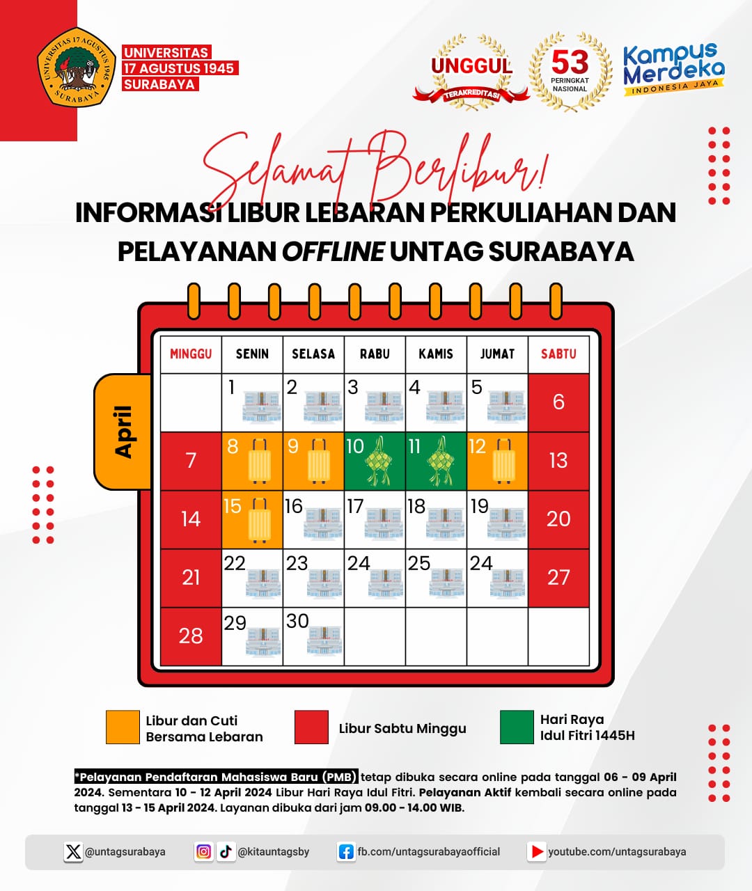 Informasi Libur Lebaran 2024