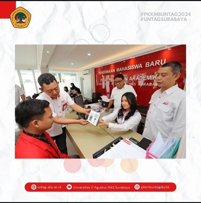 PKKMB Untag Surabaya 2024 Mengusung Tema Kemajuan Teknologi Presensi Kehadiran Menggunakan Fingerpri