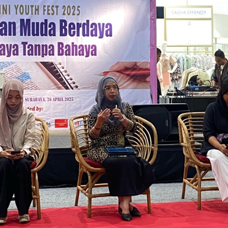 DP3AK Jatim Tegaskan Komitmen Lawan KBGO di Kartini Youth Festival 2025