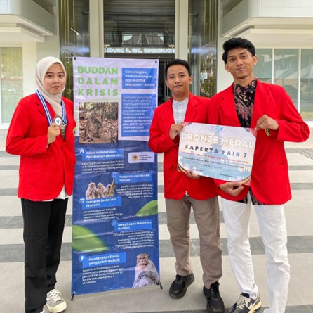 Kisah Mahasiswa yang Angkat Isu Konflik Manusia dan Satwa hingga Raih Bronze Medal di Faperta Fair 7