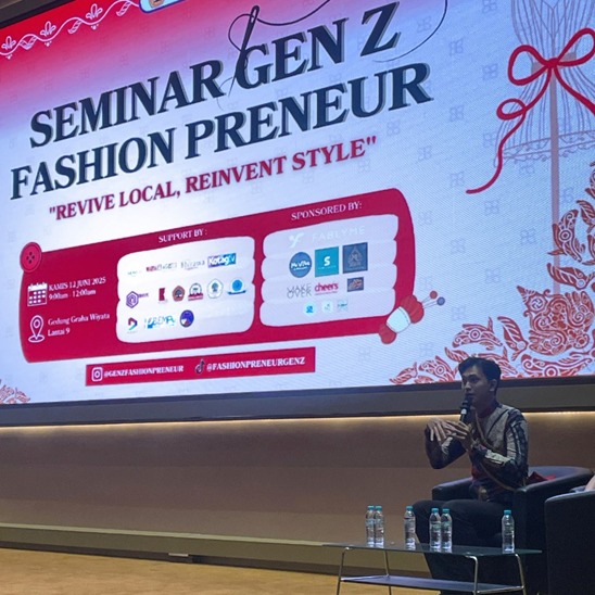 Seminar Gen Z Fashion Preuner Mengangkat Tema Revive Local, Reinvent Style