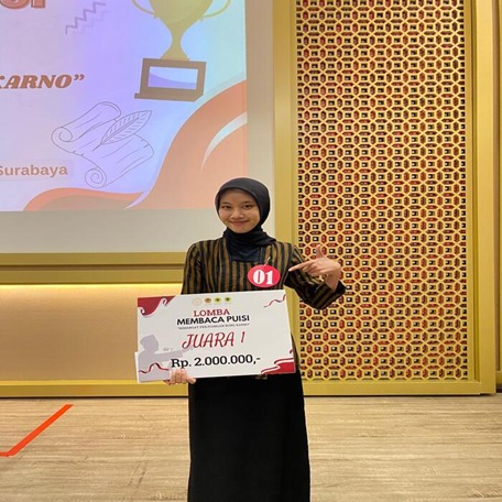 Suarakan Semangat Perjuangan Bung Karno, Adiska Berhasil Raih Juara 1
