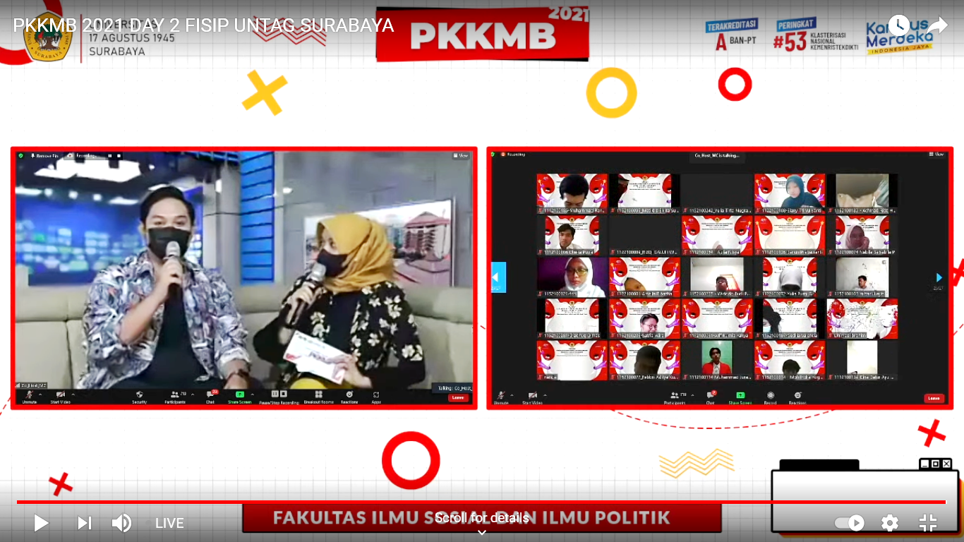 PKKMB Prodi Ilkom: Tingkatkan Kompetensi  dan  Asah Diri Menjadi Kreatif di Era Digital