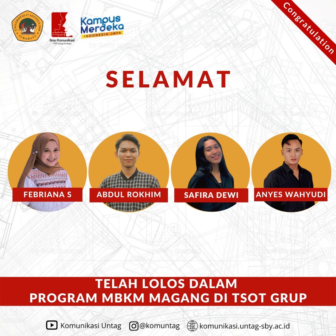 EMPAT MAHASISWA ILKOM LOLOS PROGRAM MAGANG MBKM TSOT